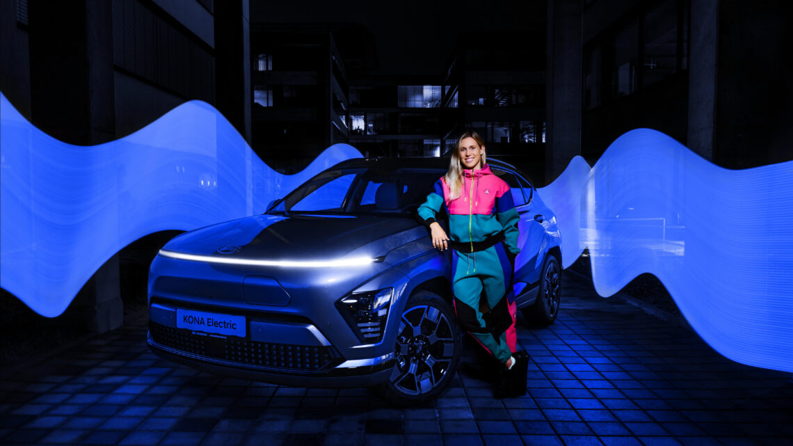 Fotbalistka Kateřina Svitková ambasadorkou modelu Hyundai KONA Electric